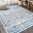 Misha Filigree Cream/Blue Rug-1633247139