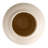 Decorative Debossed Stoneware Ginger Jar With Pattern, Lid And Reactive Glaze, White