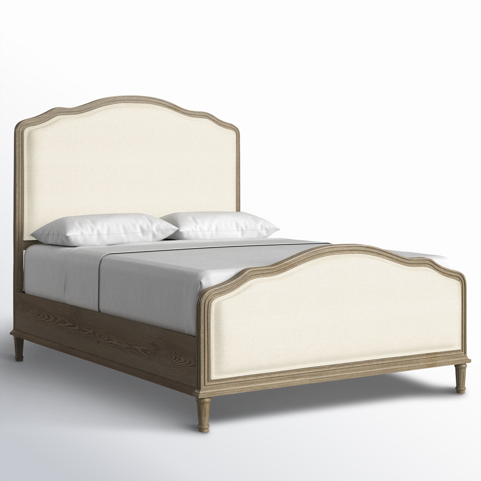 Watson Upholstered Bed, Queen, Studio Gray
