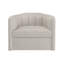 Fauteuil pivotant Birrit - crème colombe