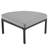 Ensemble de conversation modulaire d'extérieur moderne avec ensemble de conversation et coussins de patio-381915298