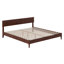 Amandaleigh Solid Wood Low Profile Platform Bed with Built-in Charging Station-803028860-803028861