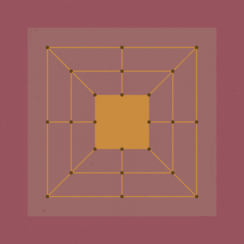 " Game Boards V " by Jacob Green, 20" H x 20" W