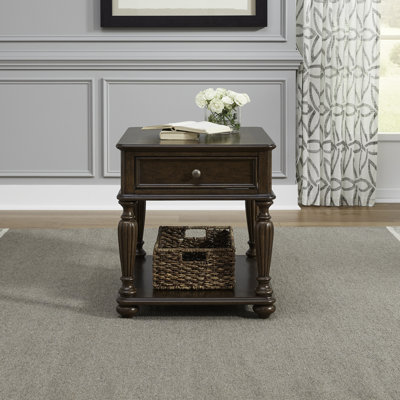 Table de bout rectangulaire Karleigh