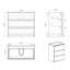 Gray Bathroom Vanity 36" - Stylish-Perspective, Copious Storage Chamber, Silent Go Sink Element, Abundant Handle- Capacity, Run
