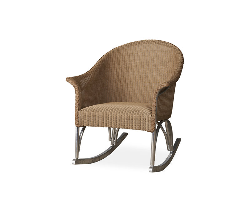 All Seasons Outdoor Rocker Chair, Bark