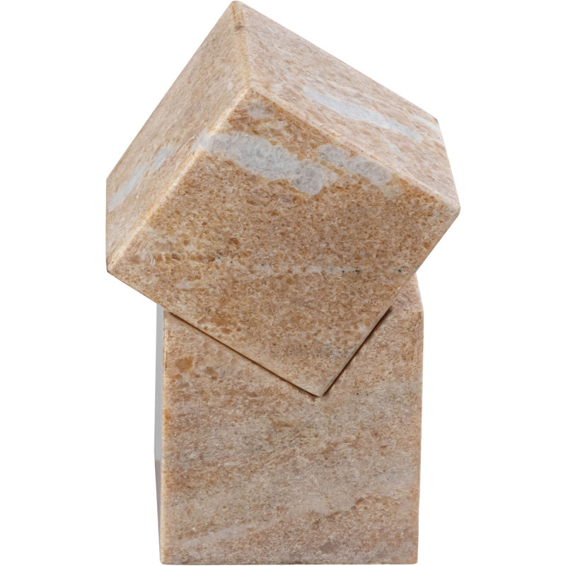 Quadruple marbre Figurines abstraites et sculptures, Rose