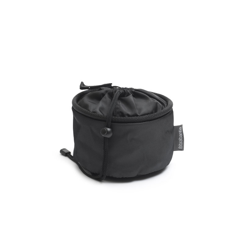 Sac à épingles à linge bourgogne, compact, Noir