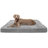Ultra Plush Faux Fur & Suede Orthopedic Foam Deluxe Mattress Dog Bed-1135139860-1077214662-1103235105