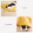  Leaf Shape Pet Blanket, Ginkgo Yellow