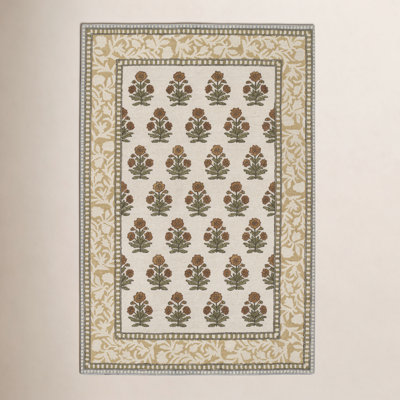 Alice Hand-Tufted Floral Wool Rug