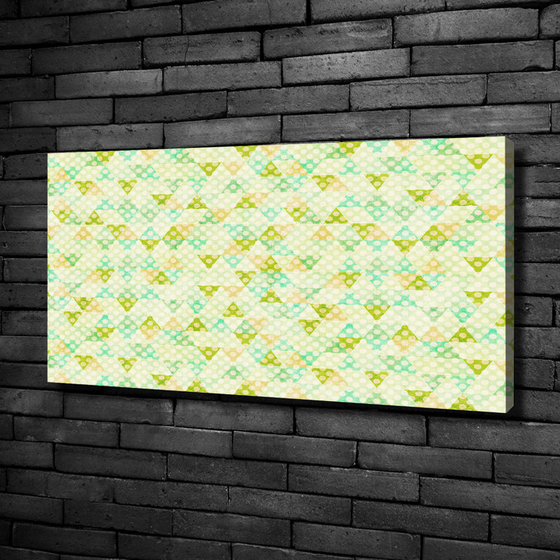 Geometric Background - Wrapped Canvas Print