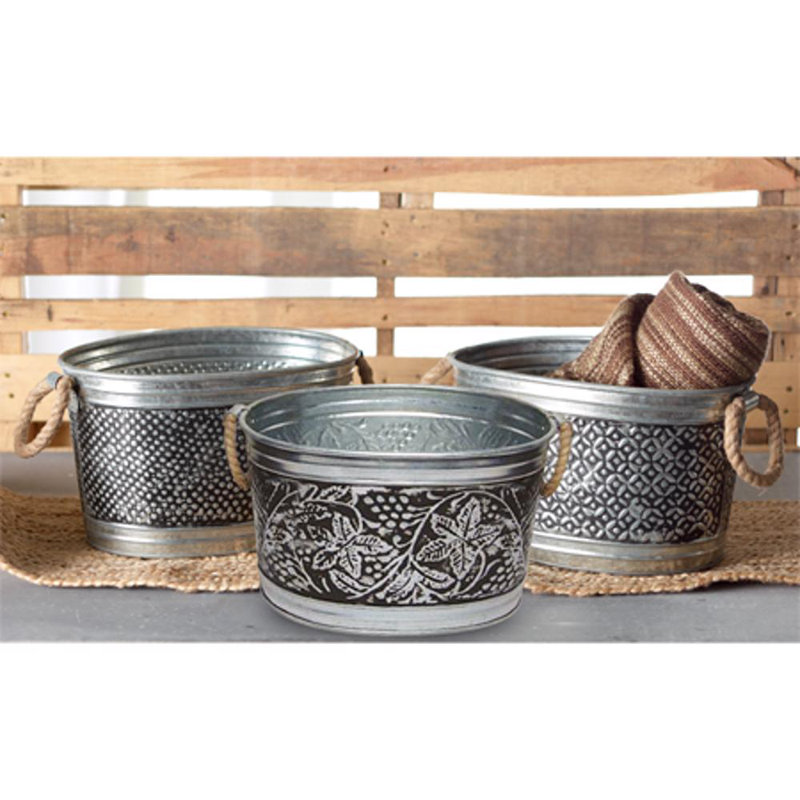 Clarkedale Metal Beverage Tub