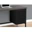 Bureau d'ordinateur personnel en métal pour ordinateur portable configurable à droite ou à gauche avec tiroirs de rangement de L 48 po-42129269