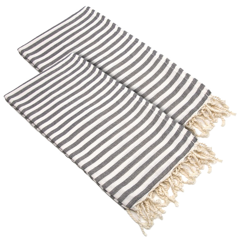Beach Towel, Graphite Gray