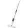 Clean Everywhere Spray Mop Kit with 360-Degree Swivel Head and Window Squeegee, White