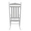 Chaise berçante balcon pour adulte - blanc-1094150181