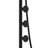 Lanai 8-in Rain Showerhead Shower System with 3-Body Jets Pivoting Shower Arm and Multi-function Handshower 1.8 GPM-2003181277