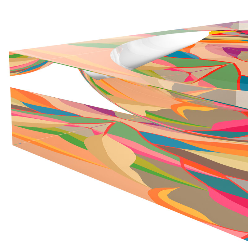 Eucalyptus Brights Acrylic Candy Catchall Dish, 8"W x 8"D x 2"H