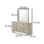 Ensemble de chambre à coucher rustique avec tête de lit à DEL-1558386670-1558386668-1558386663