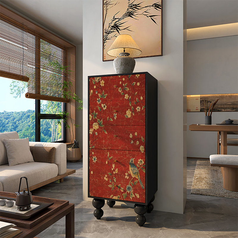 Armoire de rangement de salon rétro universelle