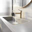 Robinet pour salle de bain à un trou et poignée simple-107439081