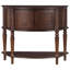 Console d'entrée simple en bois à deux portes Demilune-1753451500