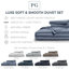 Ensemble de housse de couette 100% coton 3 pièces Cool & Crisp-2099174331-2099174329