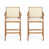 Cream Seat/Natural Frame
