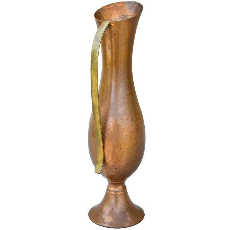 Copper and Brass Table Vase