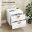 40cm W Engineered Wood Bedside Table