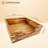 Wood No Mounting / Installation Required Napkin Holder