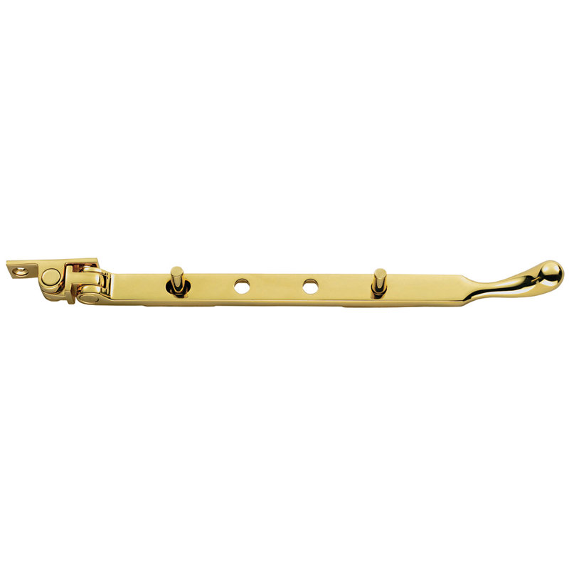 Castile Brass 16cm Curtain Hardware Accessory, Polished Brass