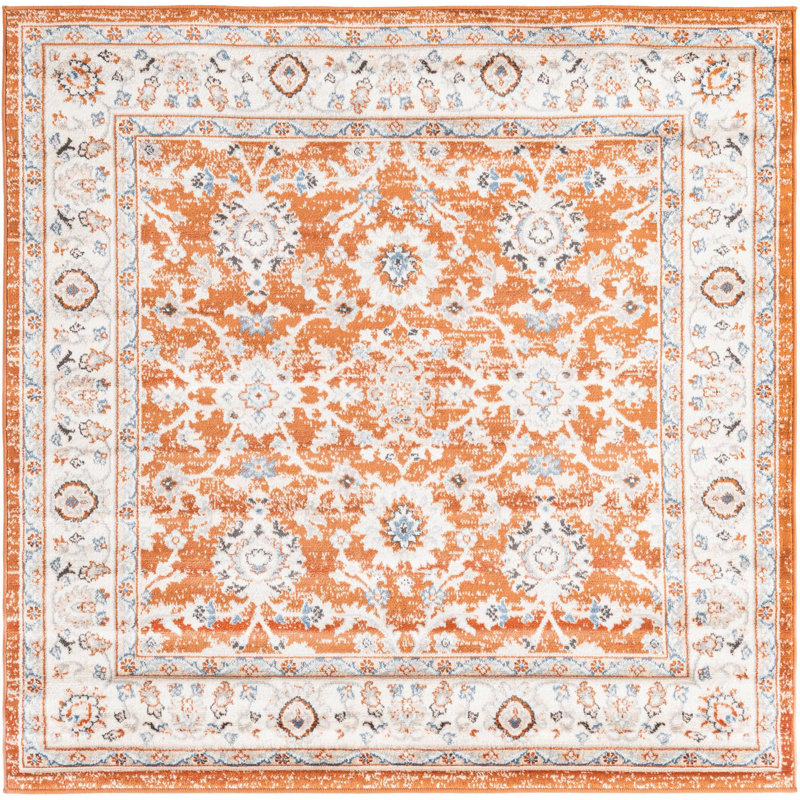Architha Abstract Indoor Rug, Square 5'3"