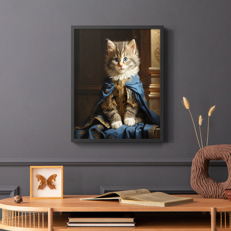 ANIMALS Series CLX III - reproduction encadrée de qualité supérieure - prête à être accrochée - aucun clou requis