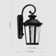 Coman Black 19"  LED outdoor wall light with Photocell sensor