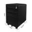 40cm Wide 3 -Drawer Mobile File Cabinet-1322833269