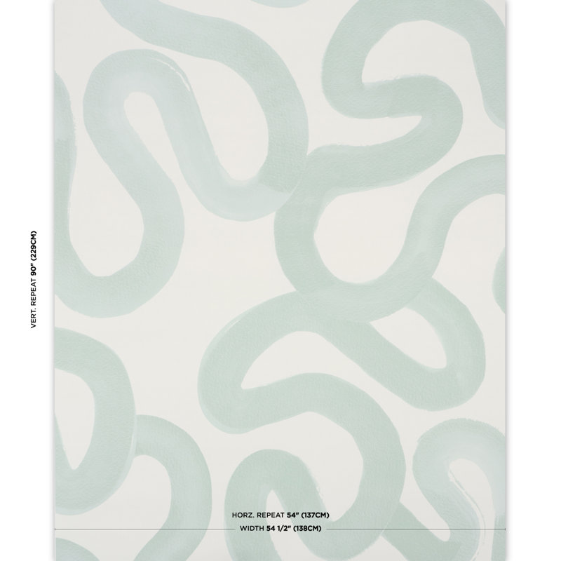 Papier peint Schumacher X Hadiya Williams, Glace