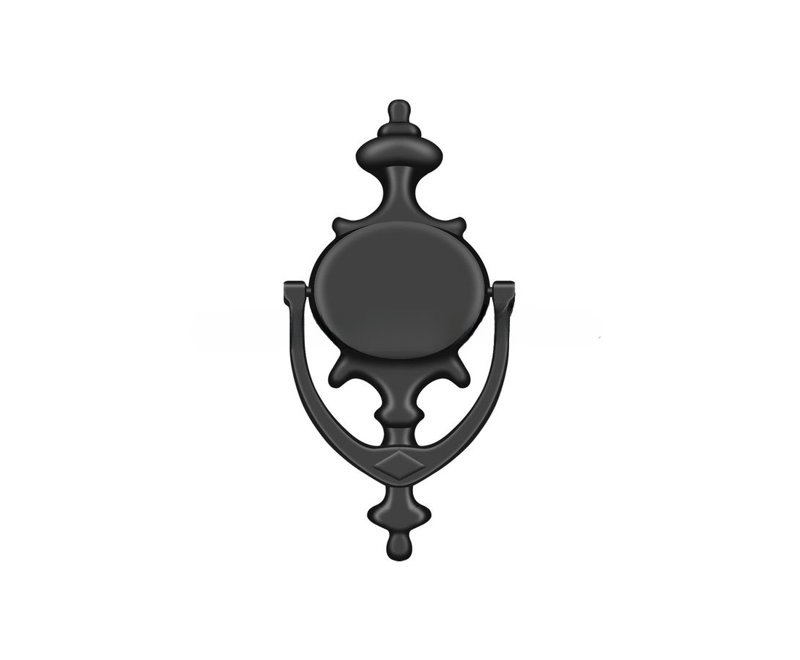 Deltana DK854U10B Door Knocker; Imperial; Oil Rubbed Bronze Finish, Oil-Rubber Bronze