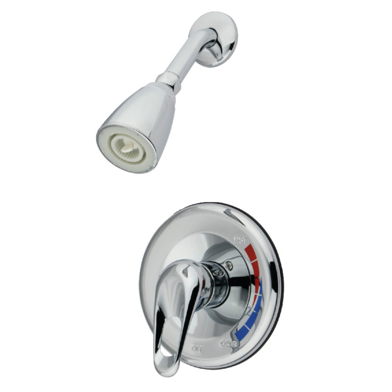 Robinet de douche à volume avec soupape et garniture grossières