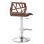 Upholstered Adjustable Height Counter Stool