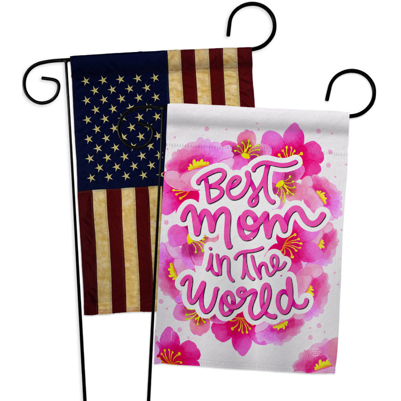 Drapeau de jardin en polyester 18,5 x 13 po Home Decor Home