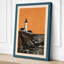 Lighthouse on Stone Coastal - Wrapped Canvas-779543706-779543780