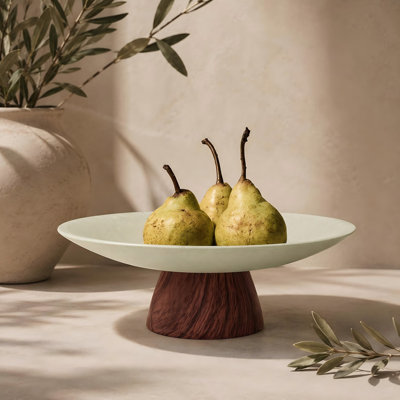 Handmade Resin Metal Decorative Bowl - Set of