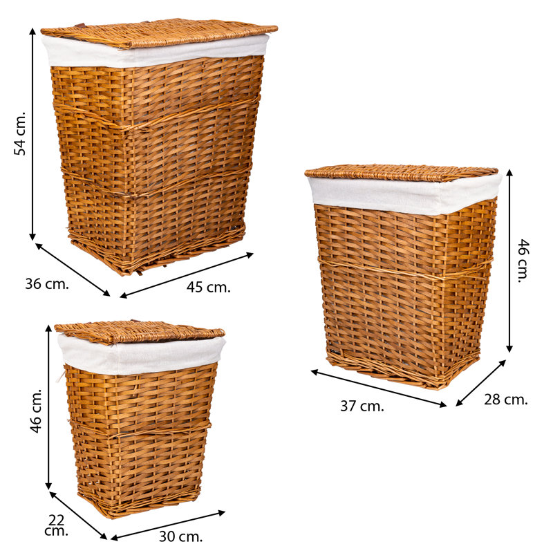 Wicker Laundry Basket