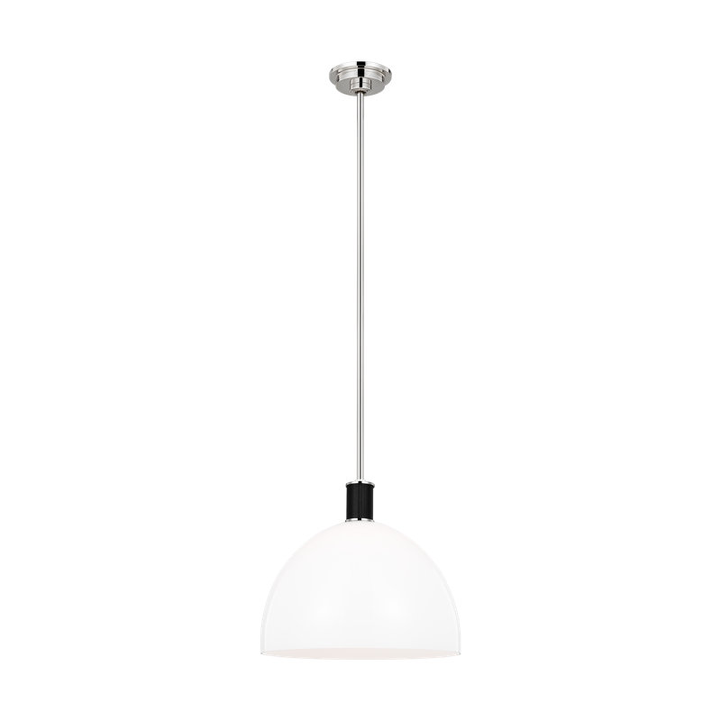 Luminaire suspendu conique à 1 lumière Hadley, H 14 po x l 15 po x P 13 po