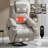 Polyester With Power Lift Function Recliner Chair, With Heavy-Duty Motion Mechanism With 8-Point Vibration With Massage Function And Lumbar With Heating Functioning, With USB Port And With Type-C Port Ports, Stainless Steel With Cup Holders-557637502