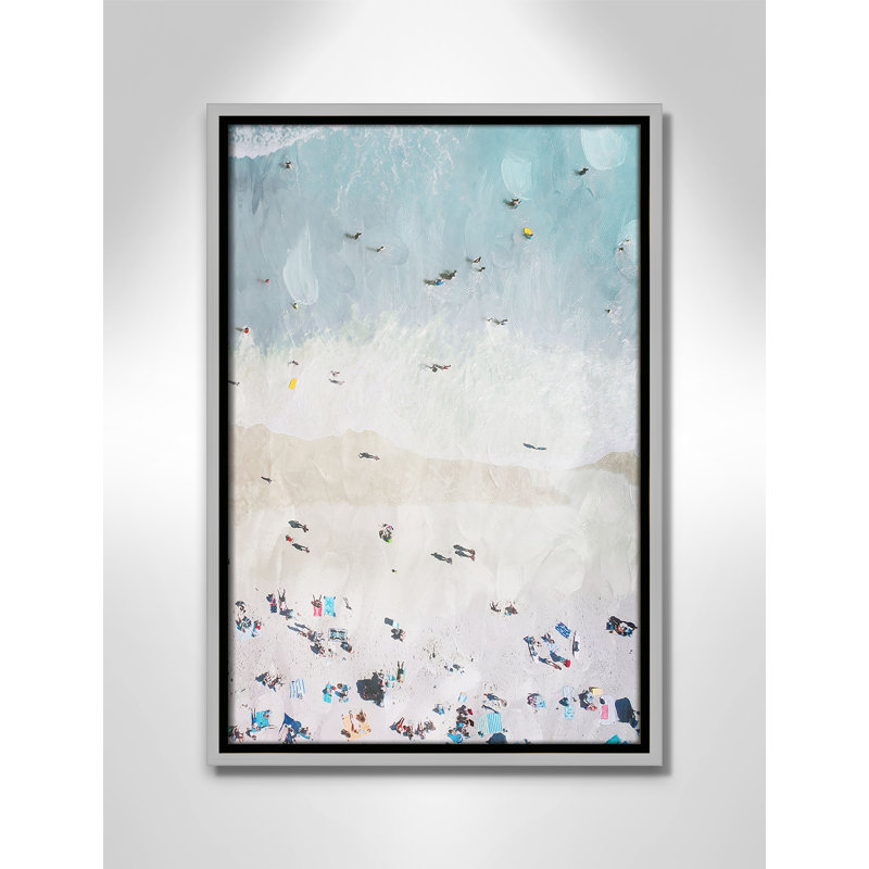 Beaching Out II Print by Milli Villa, Silver Floater, 13.5'' W x 19.5'' H
