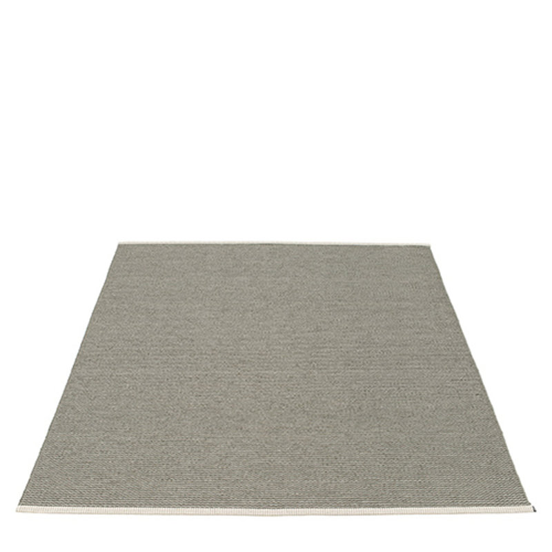 Tapis gris Mono, Rectangle 6 pi x 7 pi 3 po