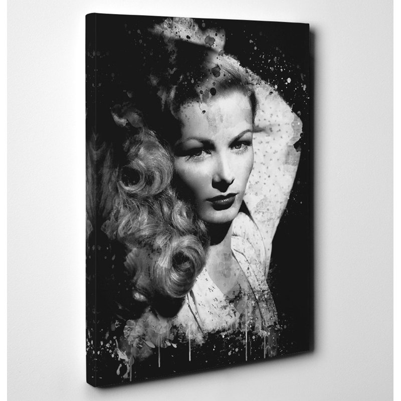 Veronica Lake - Wrapped Canvas, 76cm H x 50cm W